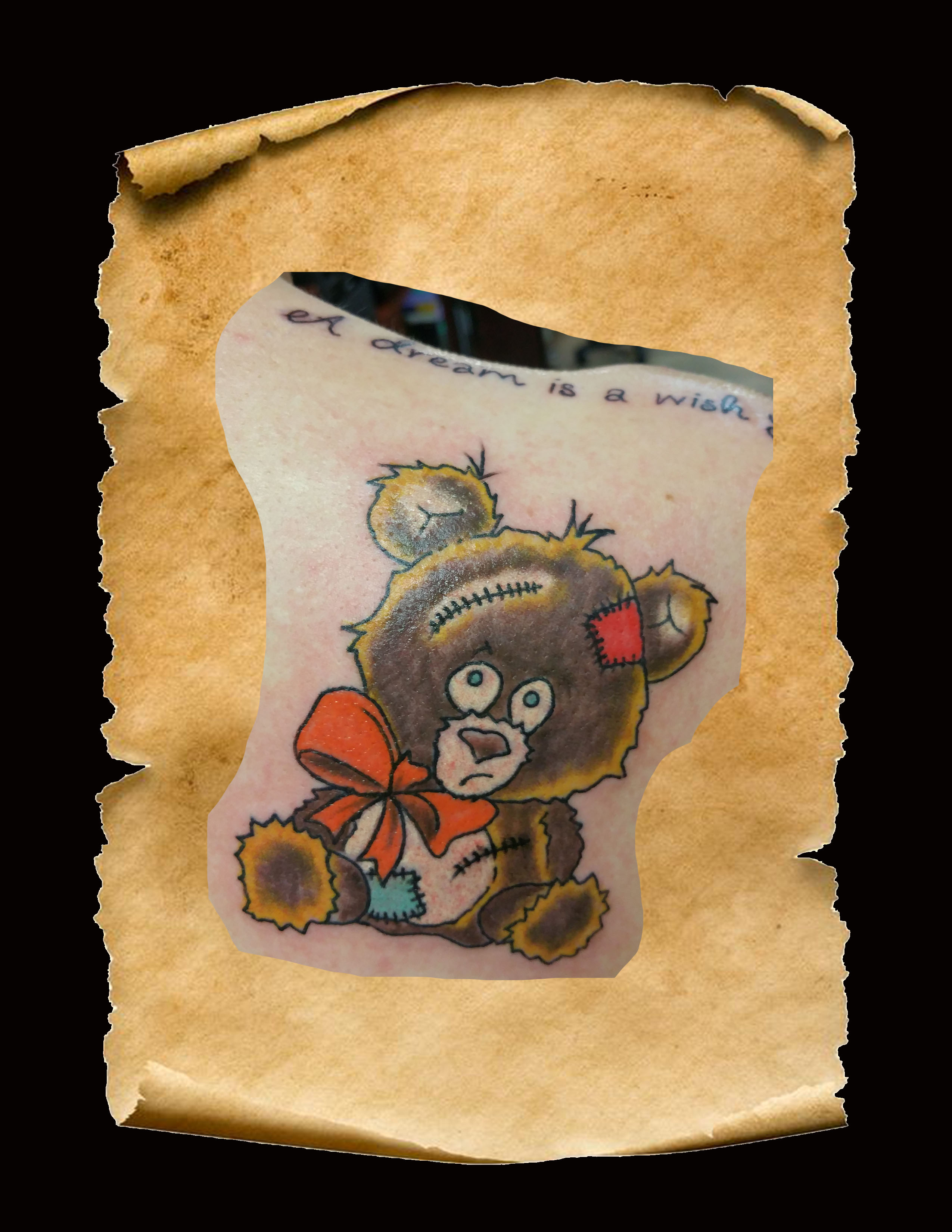 Stitched Teddy Bear-1 copy Stitched Teddy Bear-1 copy